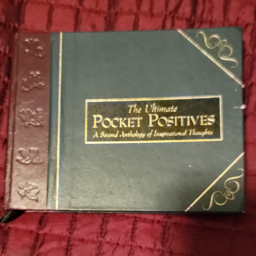 Vintage Pocket Positives Inspirational Book